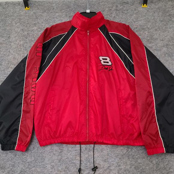 Nascar Dale Earnhardt Jr Jacket Mens Medium Oversized Winners Circle Vintage - Picture 1 of 15